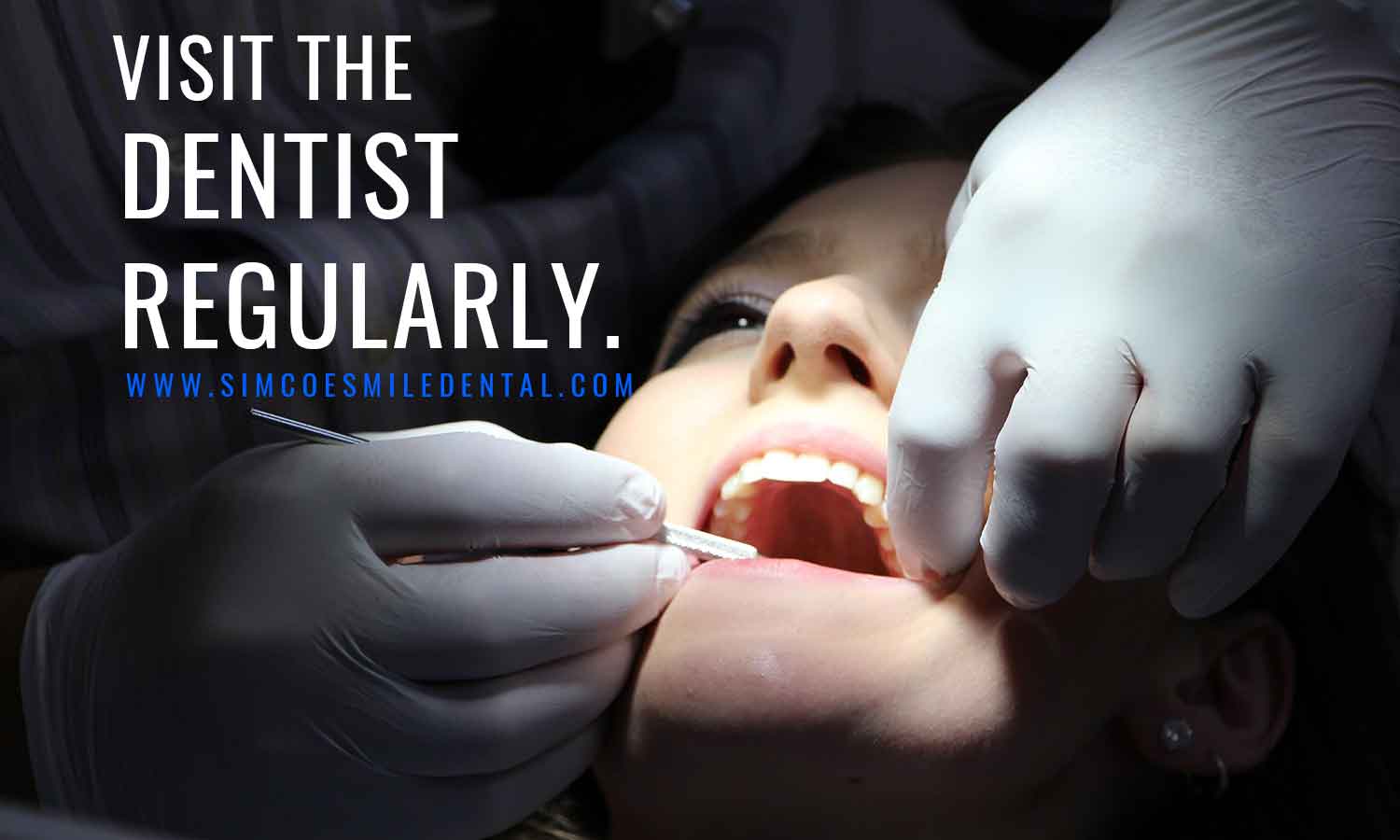 Visit the dentist regularly.