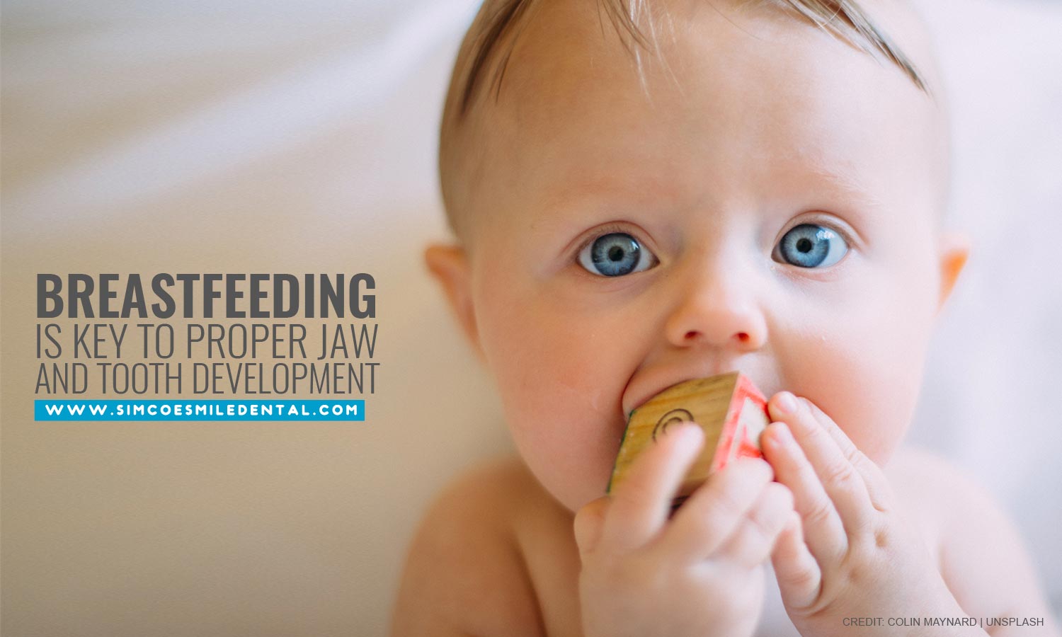 Breastfeeding is key to proper jaw and tooth development